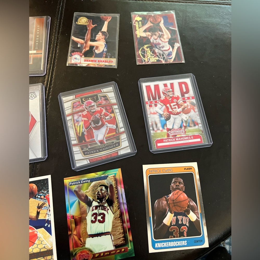Basketball and football ball cards. - Picture 1 of 6